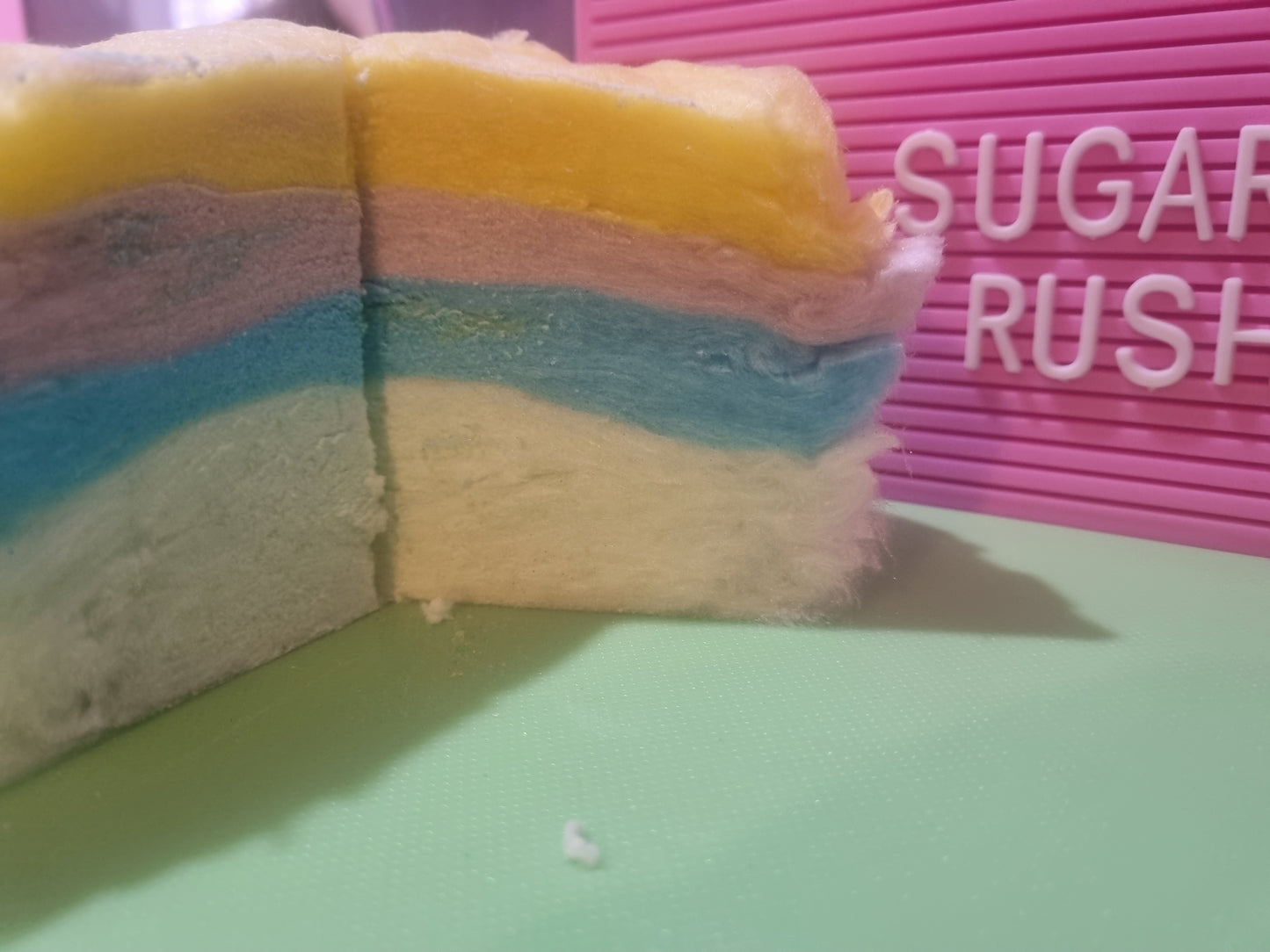 Cotton candy cake