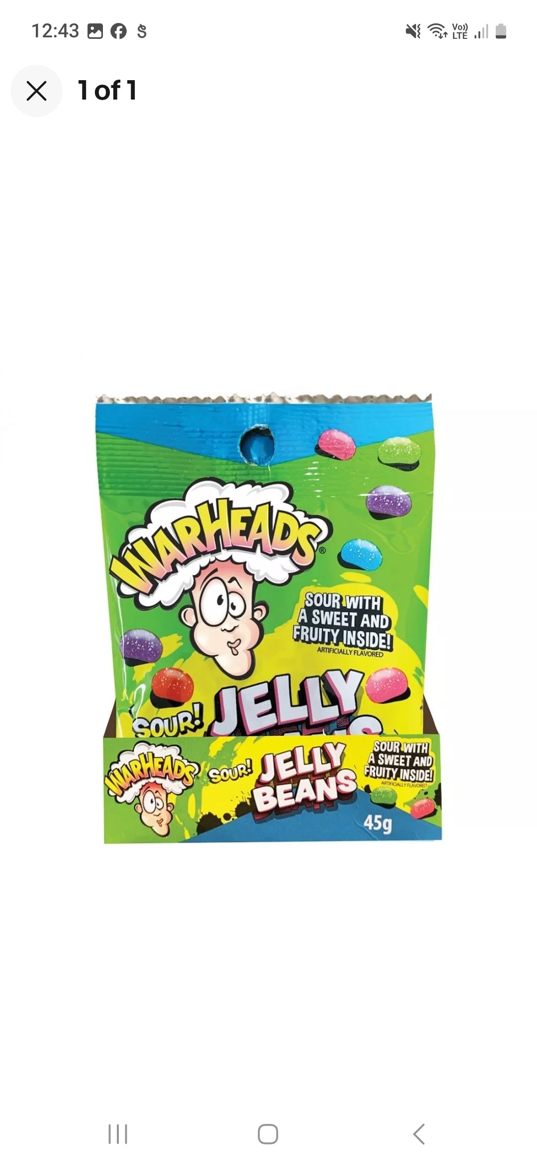 Warheads jelly beans