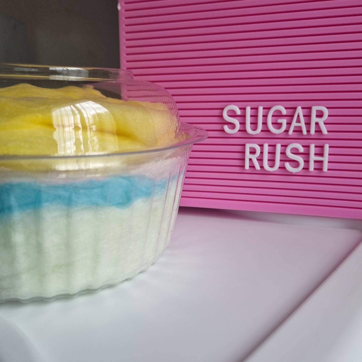 Cotton candy cake