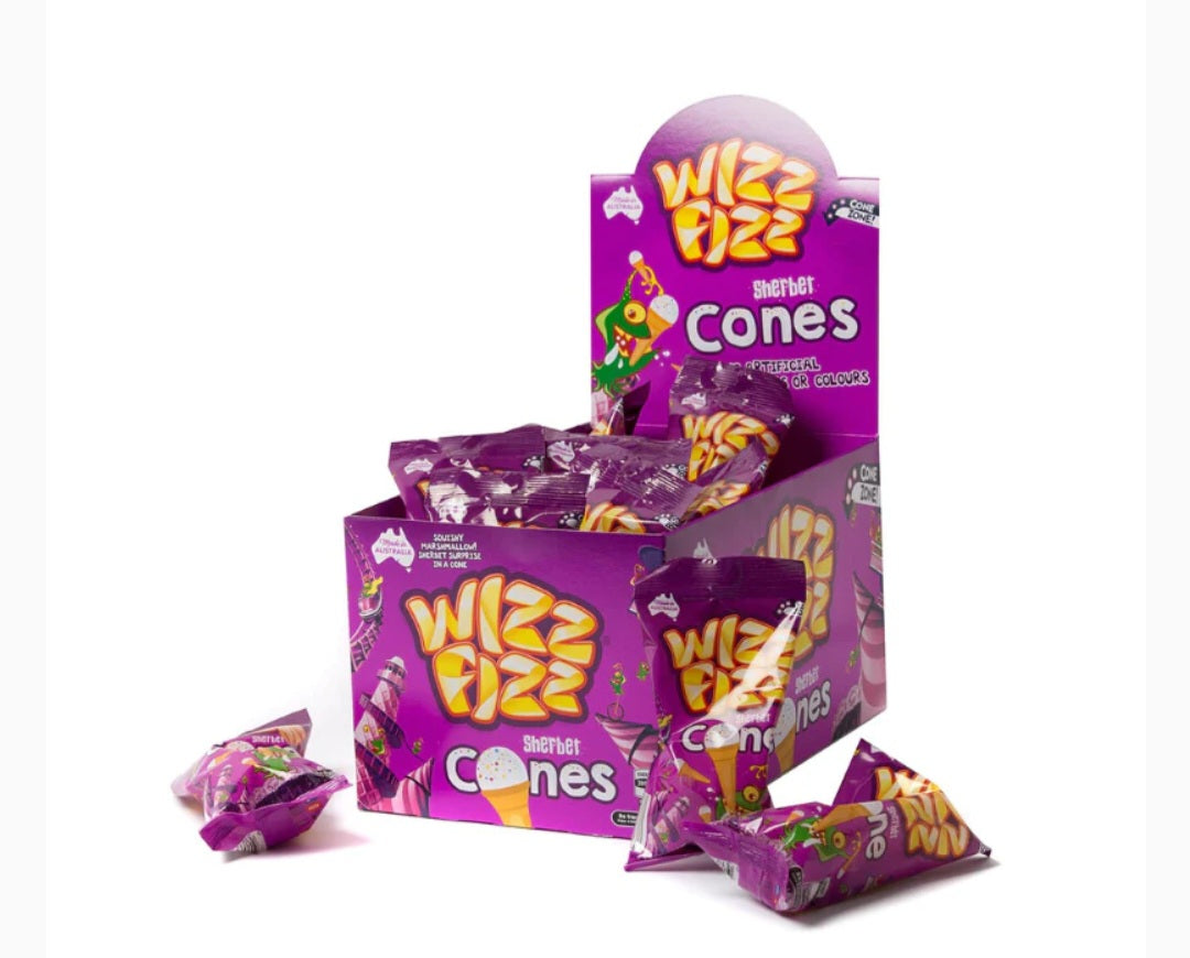 Wizz fizz cones